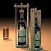 Wood wine-bottle stand