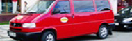 Taxi truck Prague